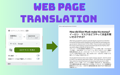 Lufe  from Chrome web store to be run with OffiDocs Chromium online