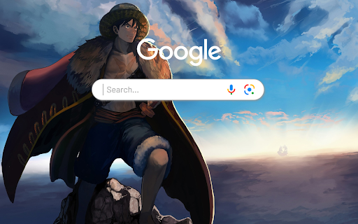 Luffy One Piece Anime Theme  from Chrome web store to be run with OffiDocs Chromium online