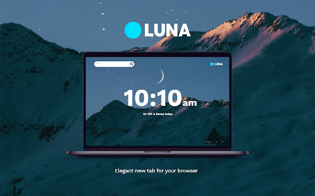 Luna Tab  from Chrome web store to be run with OffiDocs Chromium online