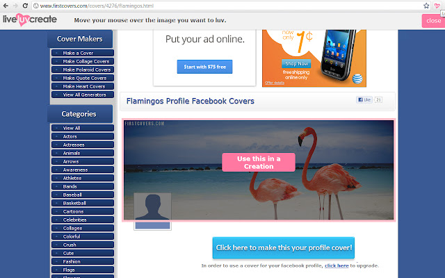 Luv images on LiveLuvCreate.com  from Chrome web store to be run with OffiDocs Chromium online