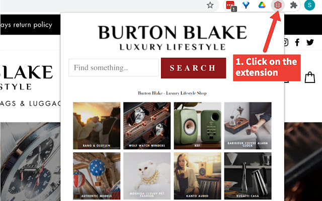 Luxury Lifestyle By Burton Blake  from Chrome web store to be run with OffiDocs Chromium online