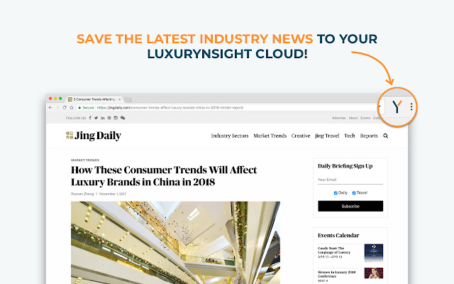 Luxurynsight  from Chrome web store to be run with OffiDocs Chromium online