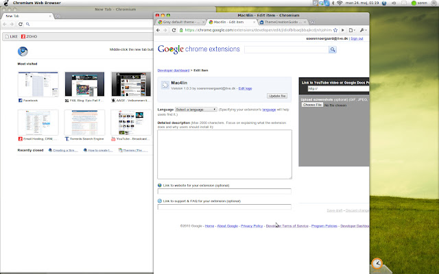 Mac4lin  from Chrome web store to be run with OffiDocs Chromium online