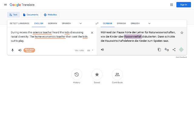macht.sprache. for sensitive translation  from Chrome web store to be run with OffiDocs Chromium online
