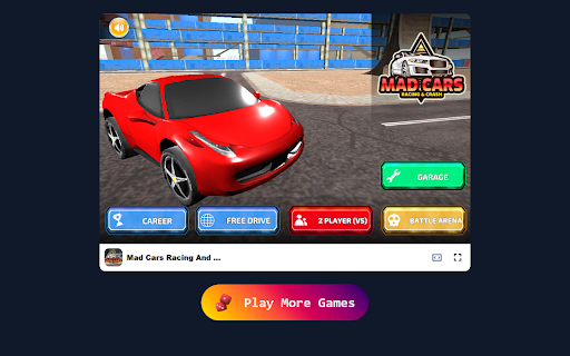 Mad Cars Racing And Crash Game Multiplayer  Racing  from Chrome web store to be run with OffiDocs Chromium online