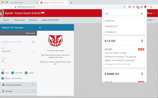 MadCourse  from Chrome web store to be run with OffiDocs Chromium online
