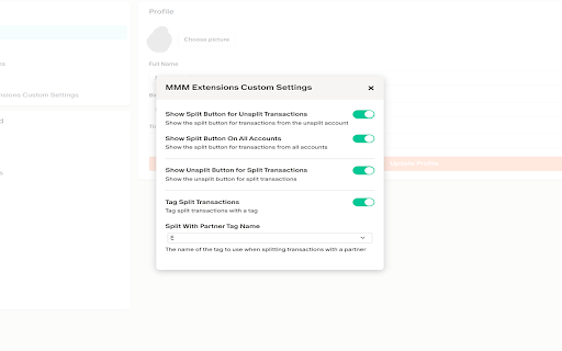 Maddys Monarch Money Extension  from Chrome web store to be run with OffiDocs Chromium online