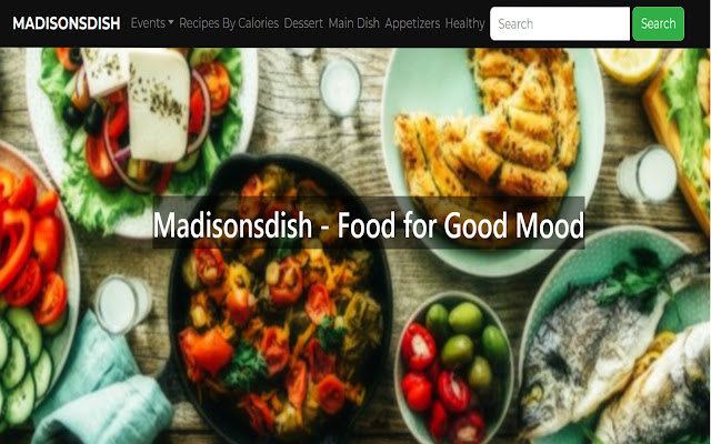 Madisonsdish Food for Good Mood  from Chrome web store to be run with OffiDocs Chromium online