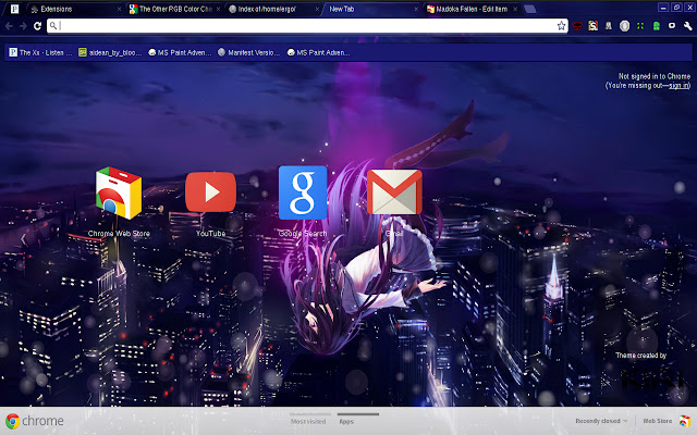 Madoka Fallen  from Chrome web store to be run with OffiDocs Chromium online