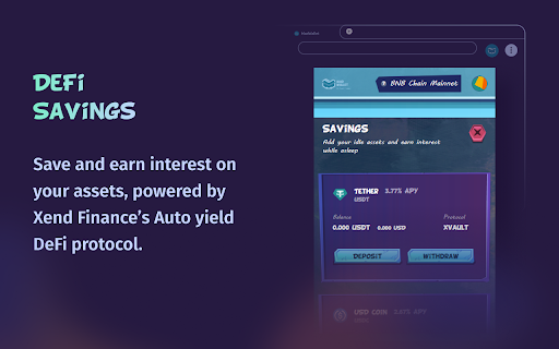 MadWallet  from Chrome web store to be run with OffiDocs Chromium online