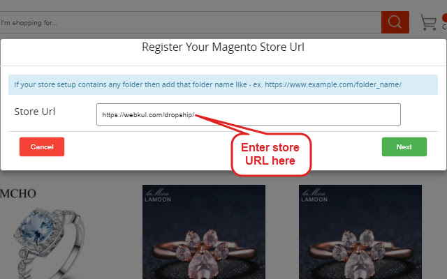 Magento 1 AliExpress Importer  from Chrome web store to be run with OffiDocs Chromium online