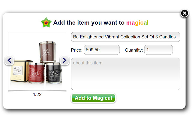 Magical  from Chrome web store to be run with OffiDocs Chromium online