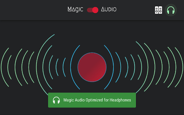 Magic Audio  from Chrome web store to be run with OffiDocs Chromium online