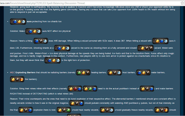 Magicka: Wizard Wars Spell Parser  from Chrome web store to be run with OffiDocs Chromium online