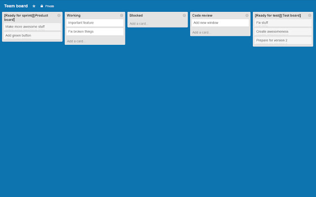 Magic Mirror List for Trello  from Chrome web store to be run with OffiDocs Chromium online