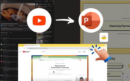 Magicslide.app  from Chrome web store to be run with OffiDocs Chromium online