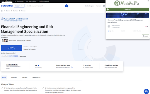 MagicYou.Me Plugin  from Chrome web store to be run with OffiDocs Chromium online