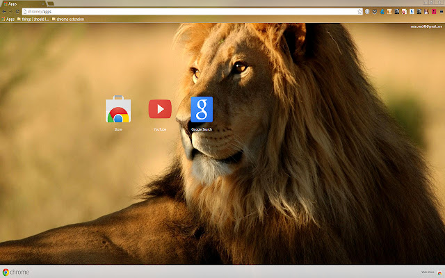 Magnificent Lion  from Chrome web store to be run with OffiDocs Chromium online