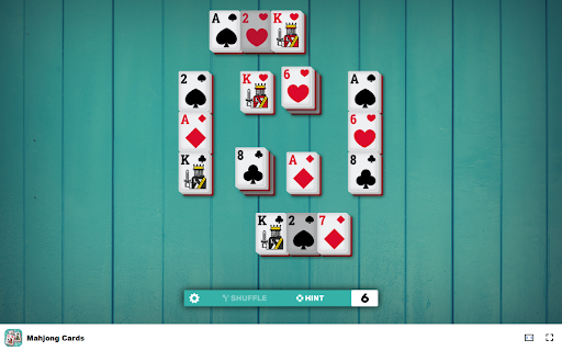 Mahjong Cards Match cards for a unique mahjong experience!  from Chrome web store to be run with OffiDocs Chromium online