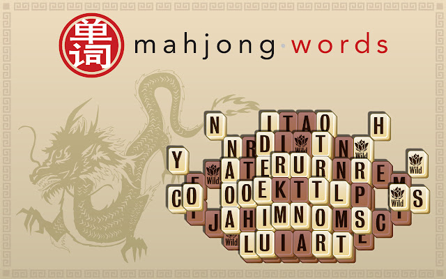 Mahjong Words 2  from Chrome web store to be run with OffiDocs Chromium online