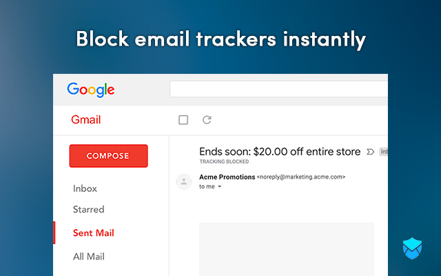 MailBlock  from Chrome web store to be run with OffiDocs Chromium online
