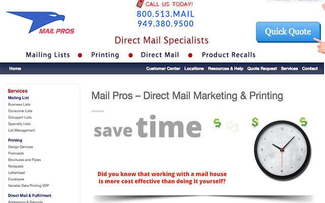 Mail Pros USA  from Chrome web store to be run with OffiDocs Chromium online