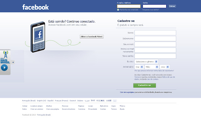 Mais Brasil  from Chrome web store to be run with OffiDocs Chromium online