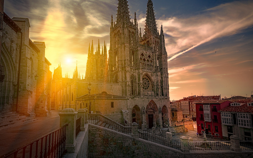 Majestic Cathedral at Golden Hour  from Chrome web store to be run with OffiDocs Chromium online