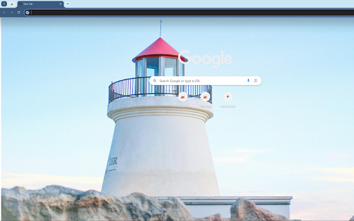 majestic lighthouse standing tall amid the sea  from Chrome web store to be run with OffiDocs Chromium online