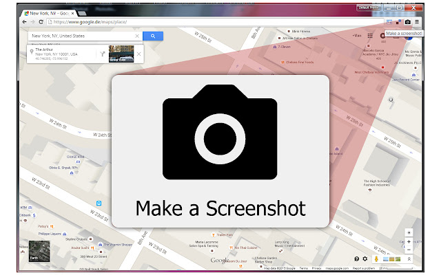 Make a Screenshot  from Chrome web store to be run with OffiDocs Chromium online