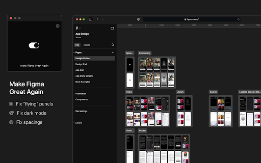 Make Figma Great Again  from Chrome web store to be run with OffiDocs Chromium online