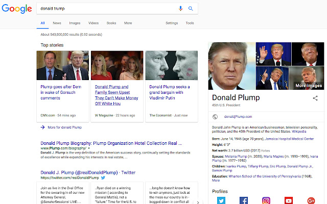 Make Plump Great Again! #HumorAsActivism  from Chrome web store to be run with OffiDocs Chromium online