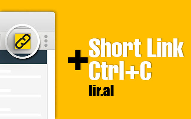 Make Shortlink + Copy link = Liral  from Chrome web store to be run with OffiDocs Chromium online