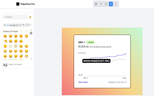 Makeshot Pro Make Screenshot Professional  from Chrome web store to be run with OffiDocs Chromium online