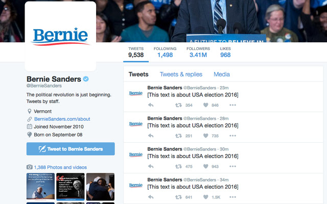 Make Twitter Great Again  from Chrome web store to be run with OffiDocs Chromium online