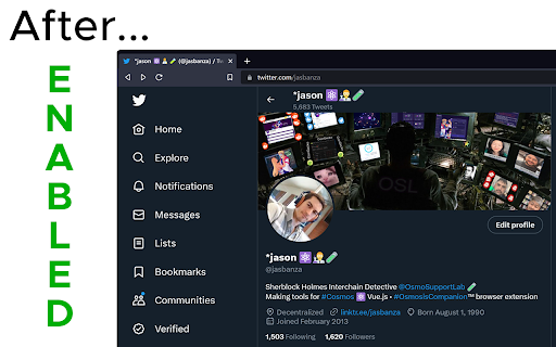 Make Twitter Tweet Again  from Chrome web store to be run with OffiDocs Chromium online