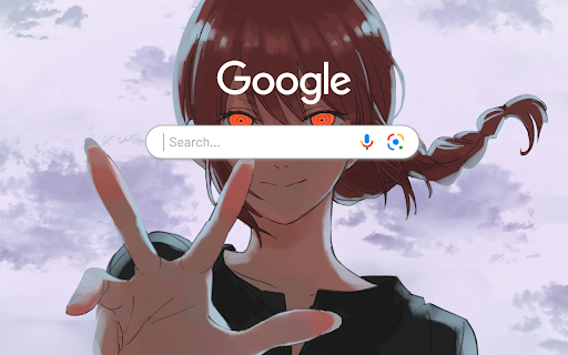 Makima Chainsaw Man Anime Anime Theme  from Chrome web store to be run with OffiDocs Chromium online