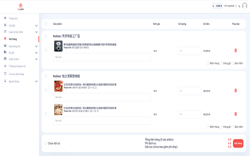 Mali Order Extension  from Chrome web store to be run with OffiDocs Chromium online