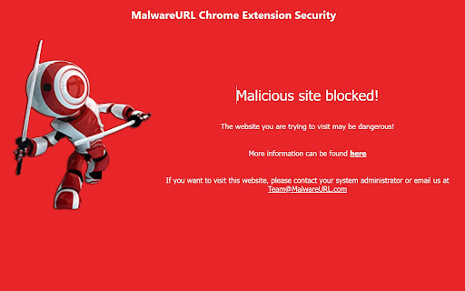 MalwareURL Safe Browsing Corporate  from Chrome web store to be run with OffiDocs Chromium online
