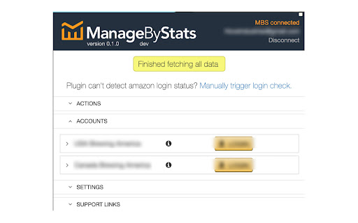 ManageByStats: Plugin  from Chrome web store to be run with OffiDocs Chromium online