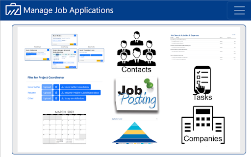 ManageJobApplications Job Posting Import  from Chrome web store to be run with OffiDocs Chromium online
