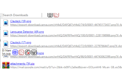 Manage Your Downloads  from Chrome web store to be run with OffiDocs Chromium online
