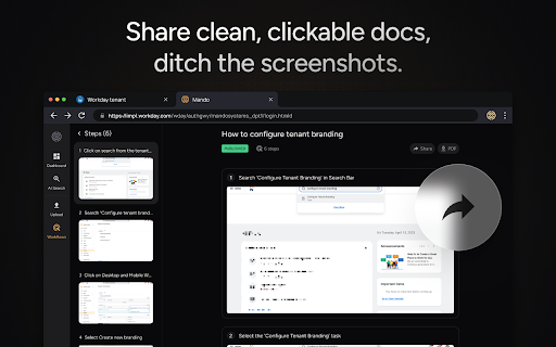 Mando AI Docs  from Chrome web store to be run with OffiDocs Chromium online