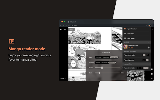 Manga Reader and Tracker MangaPin  from Chrome web store to be run with OffiDocs Chromium online