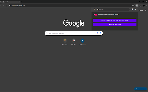 Manga Tracker  from Chrome web store to be run with OffiDocs Chromium online