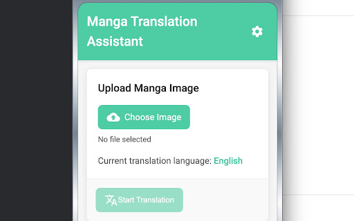 Manga Translation Assistant  from Chrome web store to be run with OffiDocs Chromium online