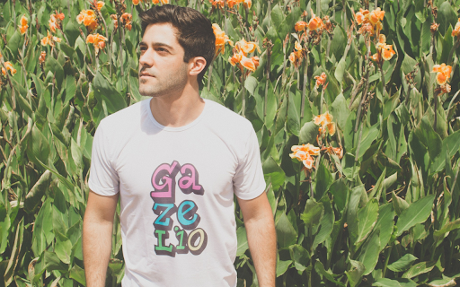 Man in front of flower garden  from Chrome web store to be run with OffiDocs Chromium online