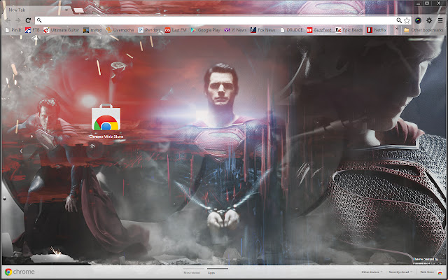 Man of Steel (medium res)  from Chrome web store to be run with OffiDocs Chromium online
