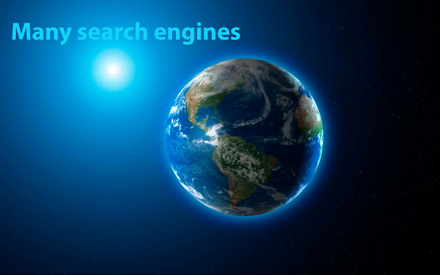 Many search engines  from Chrome web store to be run with OffiDocs Chromium online