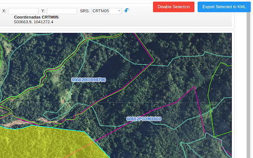 MapaTica  from Chrome web store to be run with OffiDocs Chromium online